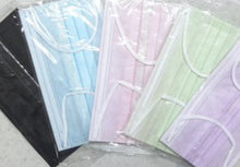 Load image into Gallery viewer, Disposable Individual Packaging mask (Purple, Lime)