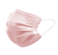 Pink Disposable 3-Layer Protection Face Masks (50 Pieces) (COMING SOON) - Breathe USA